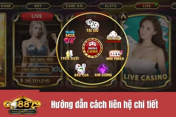 Hướng dẫn cách liên hệ chi tiết